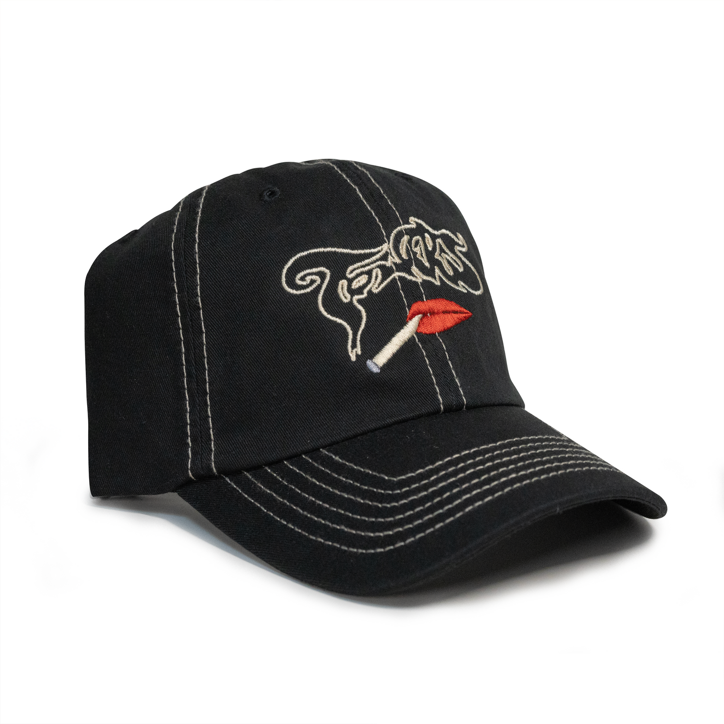 Towers Headwear Smoke Strapback - Black