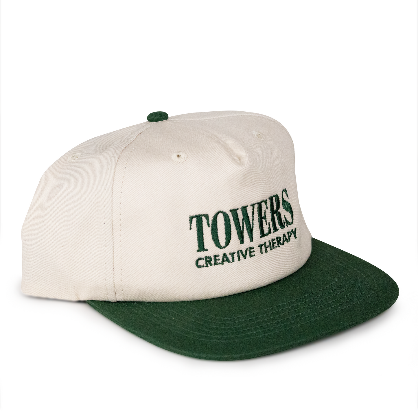 Towers Headwear Creative Therapy Hat - Cream Green