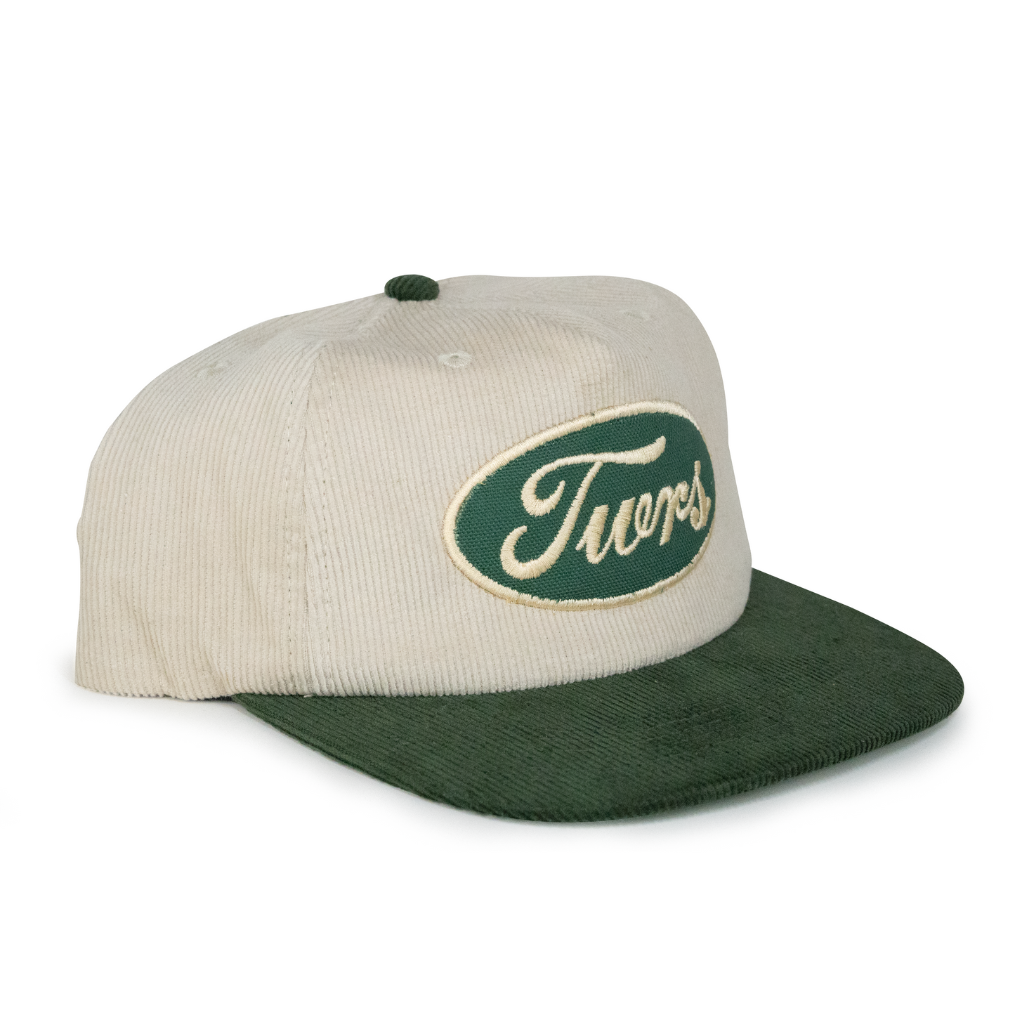 Towers Headwear LTD Corduroy Hat - Cream Green