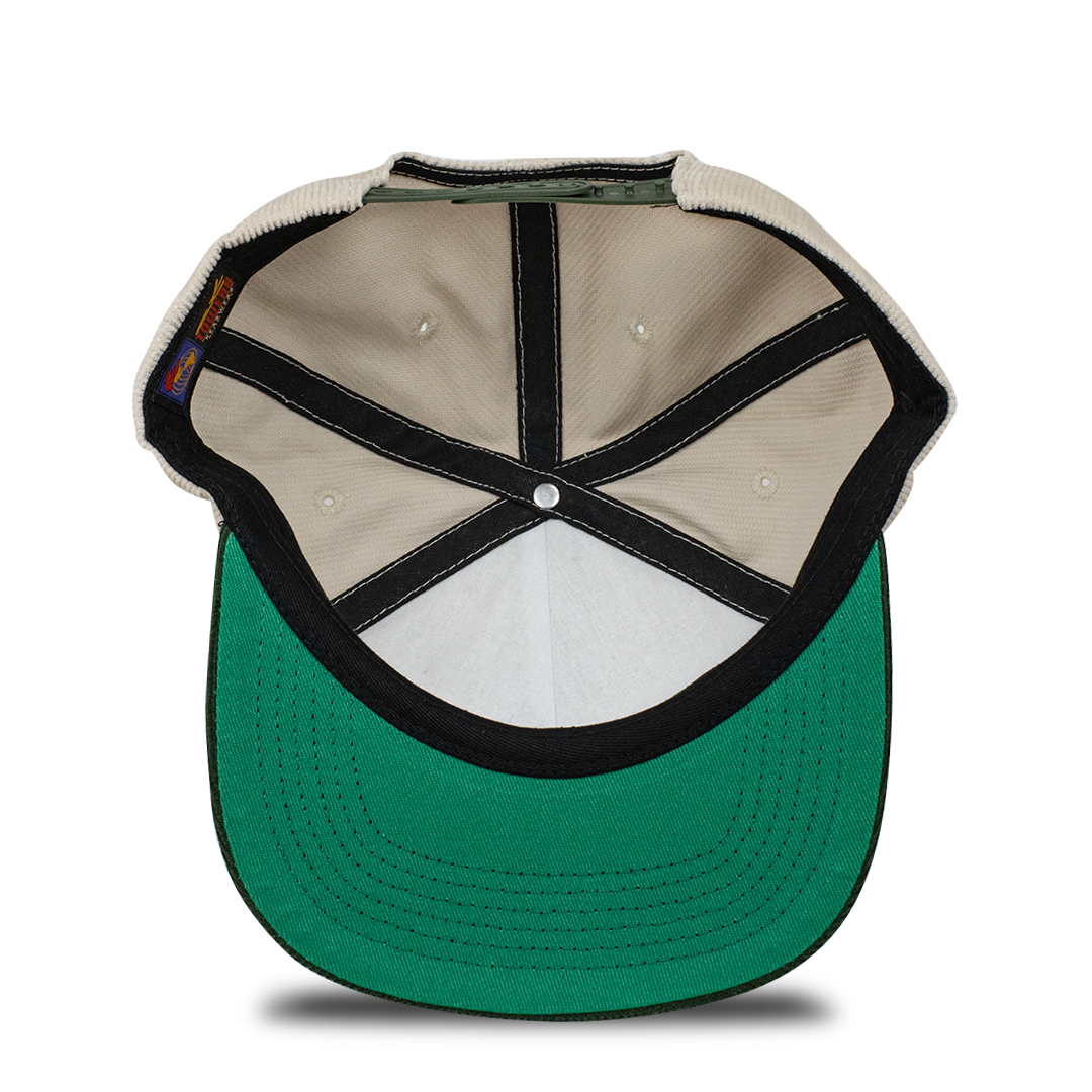 Towers Headwear LTD Corduroy Hat - Cream Green