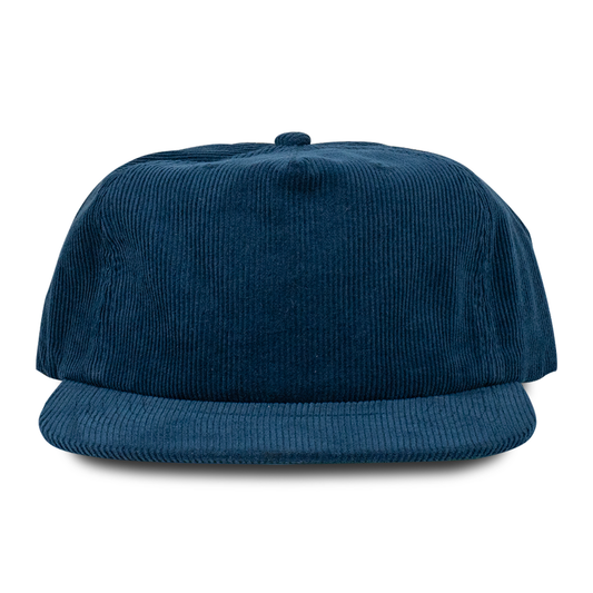 Towers Headwear Corduroy Blank - Navy