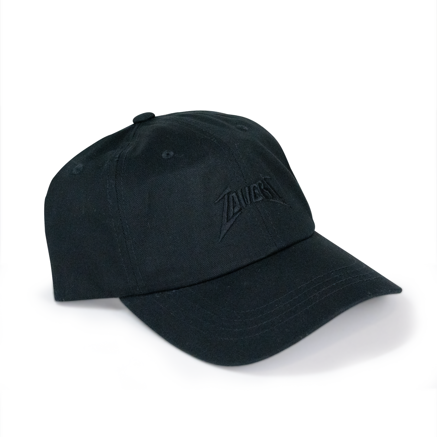 Towers Headwear Metal Strapback Dad Hat - Blackout