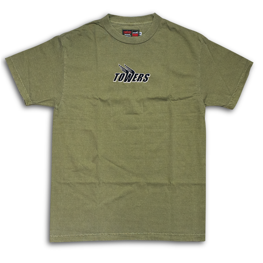 Towers Wings Shirt - Acid Green